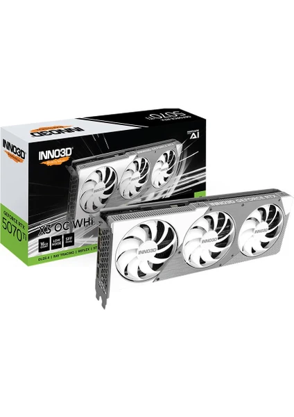 Inno3D GeForce RTX 5070 Ti X3 OC White 16GB