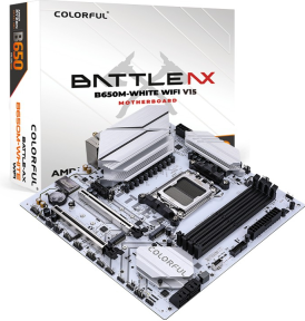 COLORFUL BATTLE AX B650M-WHITE WIFI V15 DDR5