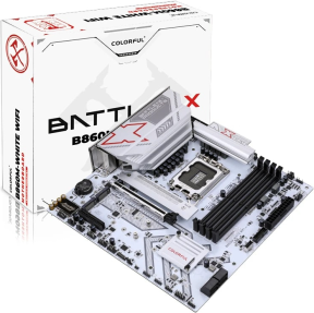 COLORFUL BATTLE-AX B860M-WHITE WIFI V20 DDR5