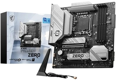 MSI B760M PROJECT ZERO RGB M.2 WiFi DDR5