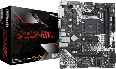 ASRock B450M-HDV R4.0