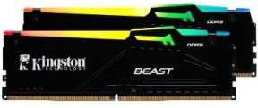 Kingston Beast 64GB 2x32 DDR5 6400MHz CL32 Siyah KF564C32BBEK2-64TR