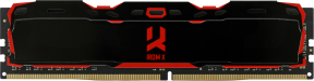 Goodram IRDM X IR-X3200D464L16SA/8G 8GB 1x8GB DDR4 3200MHz CL16 Siyah Gaming