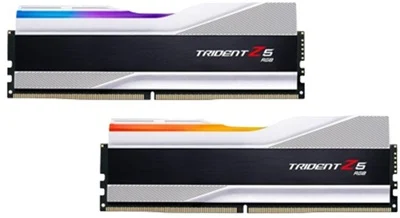 G.Skill Trident Z5 RGB 64GB 2x32 Silver 6000MHz CL30 DDR5 F5-6000J3040G32GX2-TZ5RS