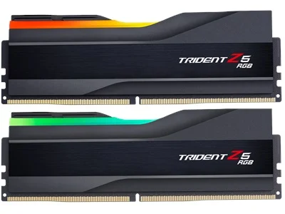 G.Skill 48GB 2x24 Trident Z5 RGB 8000mhz CL40 DDR5 F5-8000J4048F24GX2-TZ5RK