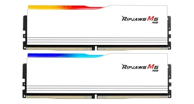 G.Skill 32GB 2x16 Ripjaws M5 RGB White EXPO 6000MHz CL36 DDR5 F5-6000J3636F16GX2-RM5RW
