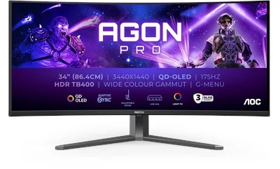 AOC AGON AG346UCD 34 175Hz 0.03ms QD-OLED UWQHD