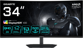 Gigabyte G34WQC2 34 200Hz 1ms VA UWQHD