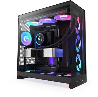 NZXT H9 Flow RGB+ Siyah