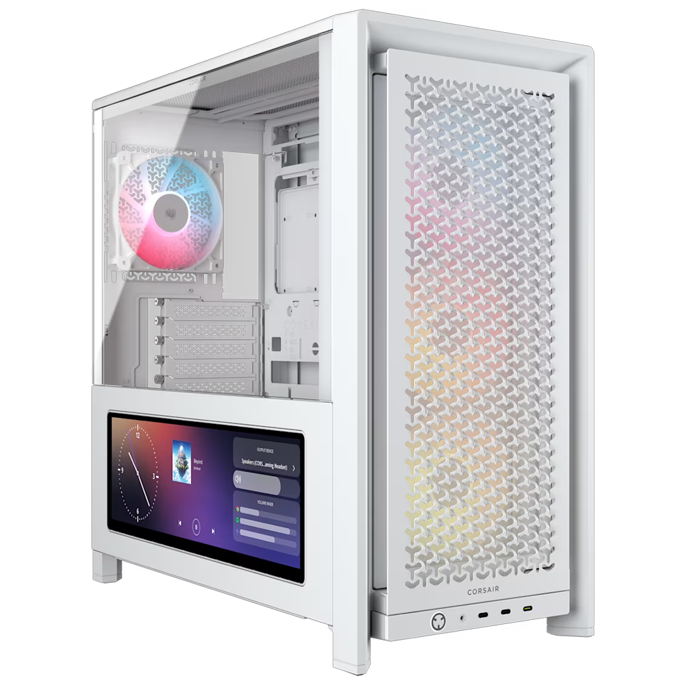 Corsair FRAME 4000D LCD RS ARGB Beyaz
