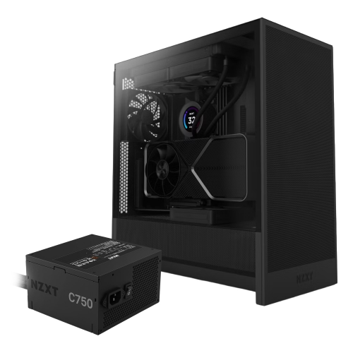 NZXT H5 Flow Siyah 750W