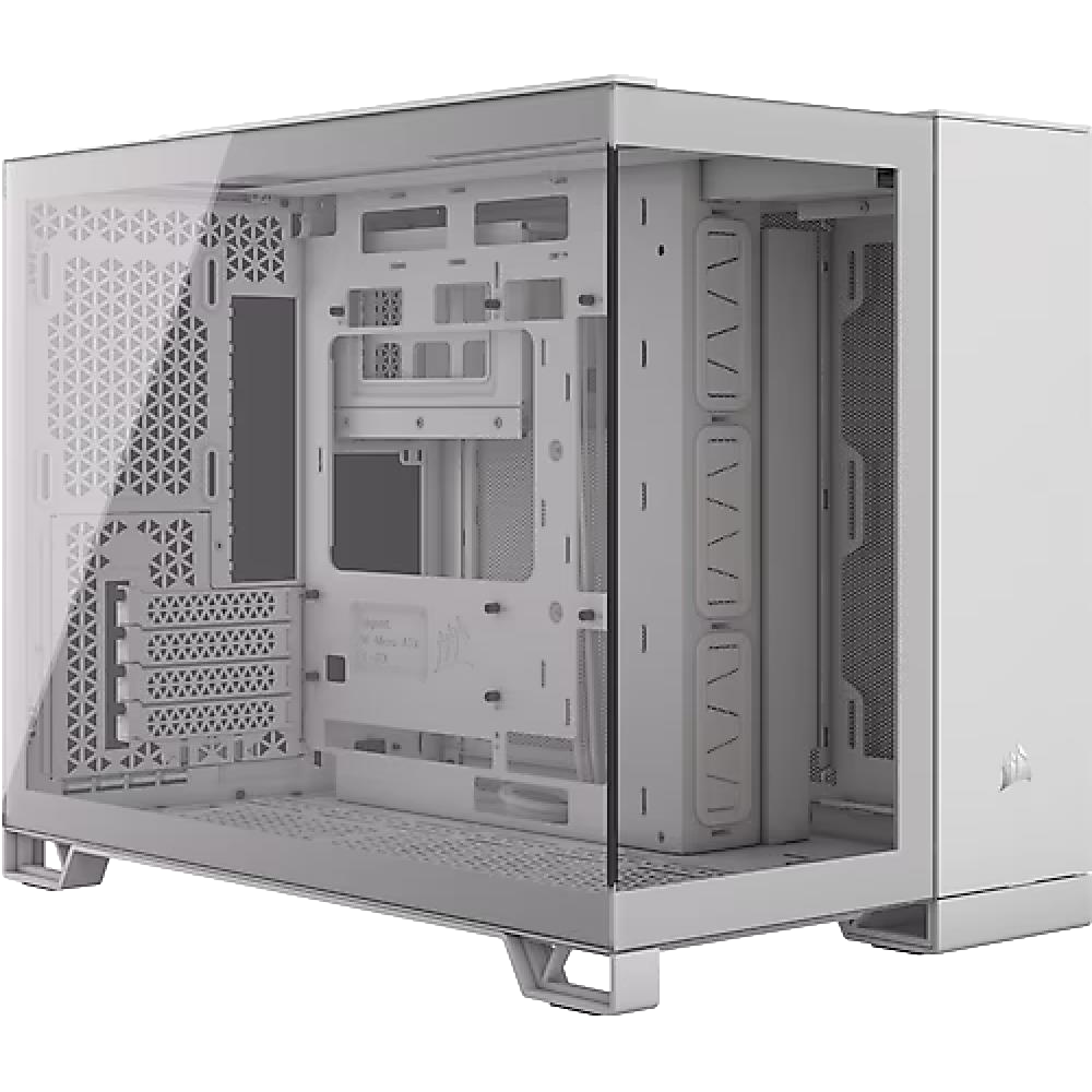 Corsair iCUE 2500X Dual Chamber Beyaz