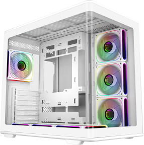 Cooler Master Elite 600 ARGB Curve Beyaz