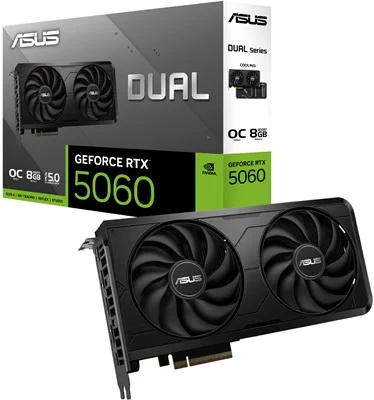 ASUS GeForce RTX 5060 Dual EVO OC 8GB