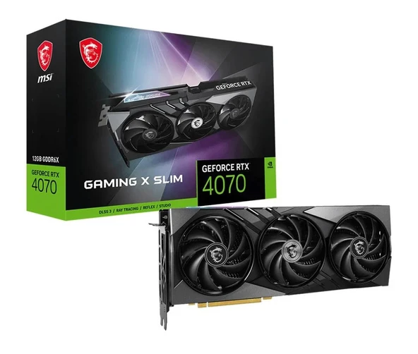 MSI GeForce RTX 4070 Gaming X Slim 12GB