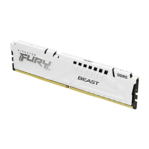 Kingston FURY Beast White DDR5 32GB 5600MT/s CL40 Intel XMP KF556C40BW-32