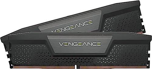 Corsair Vengeance 32GB 2x16GB DDR5 6000MHz CL30 Intel XMP iCUE Uyumlu Black CMK32GX5M2B6000C30