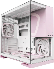 Geometric Future Model 5 Vent Beyaz Pembe
