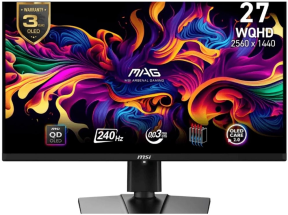MSI MAG 271QPX QD-OLED E2 26.5 240Hz QHD