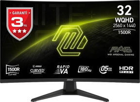 MSI MAG 321CQF E18 31.5 180Hz 0.5ms VA QHD