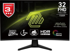 MSI MAG 32C6X 31.5 250Hz 1ms VA FHD