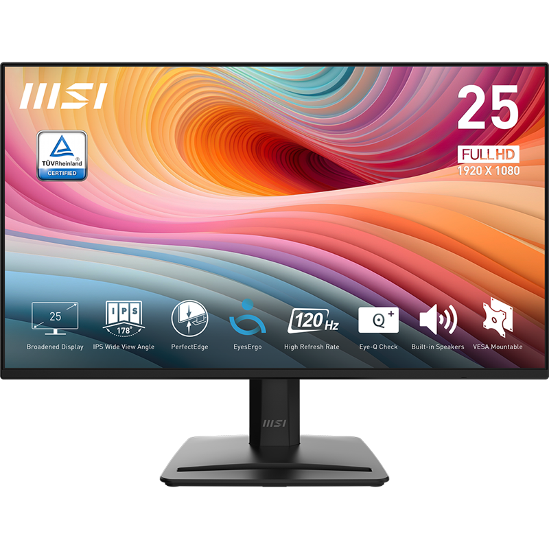 MSI PRO MP252 E2 24.5 120Hz 1ms IPS FHD