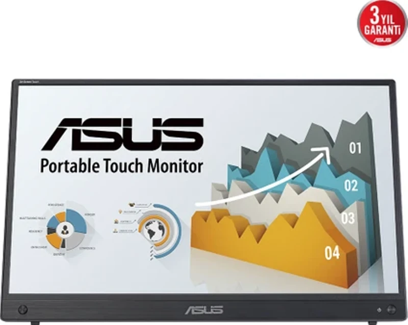 ASUS ZenScreen Touch MB16AMT 15.6 60Hz 5ms IPS FHD