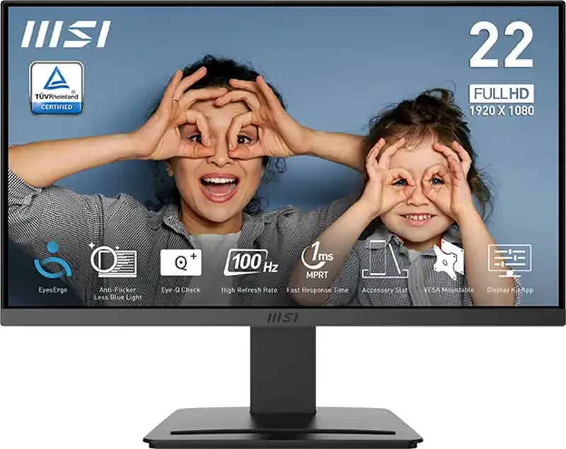 MSI PRO MP223 E2 21.5 100Hz 1ms FHD