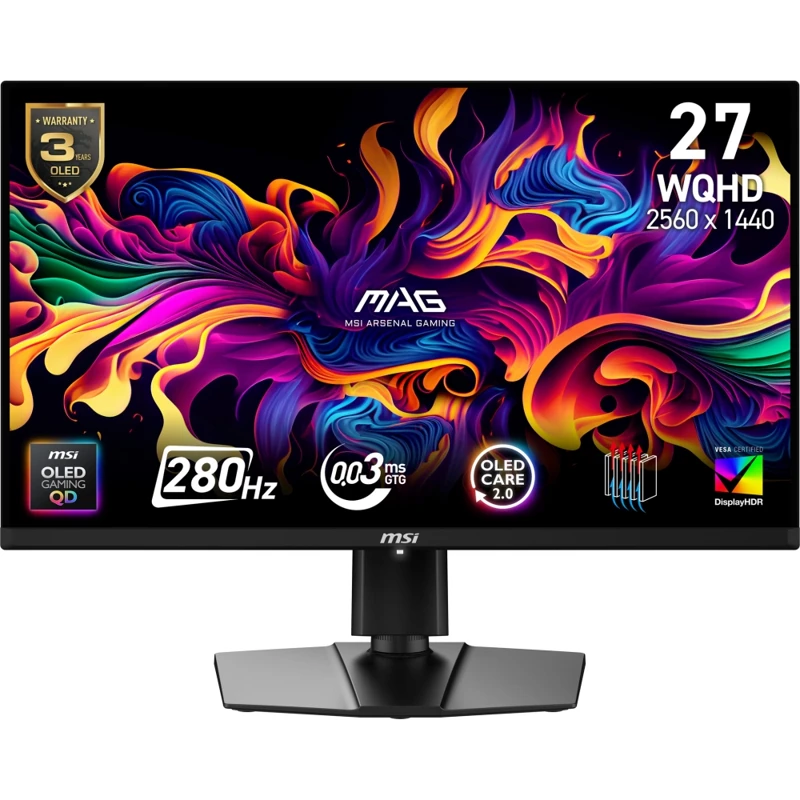 MSI MAG 271QP QD-OLED X28 27 280Hz QHD