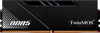 TwinMOS 32GB 2x16 VoltX Series Black 5600MHz CL36 DDR5 Expo TMD516GB5600U36BX2