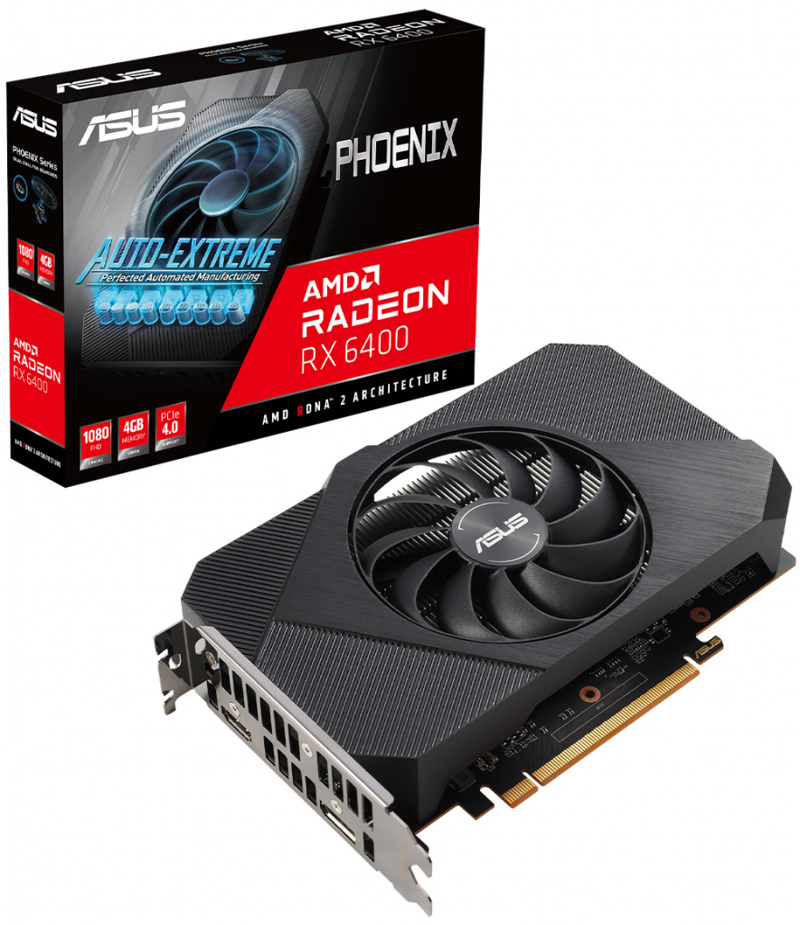 ASUS Phoenix Radeon RX 6400 4GB Gaming