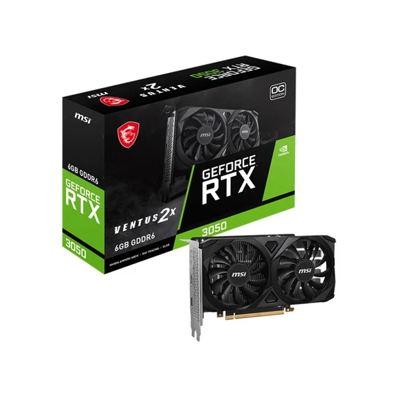 MSI GeForce RTX 3050 Ventus 2X E 6G