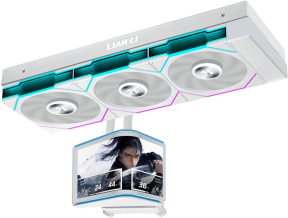 Lian Li HydroShift II OLED Curved 360TL Beyaz