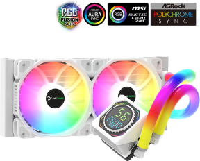 GamePower Skadi Square 240 ARGB Beyaz