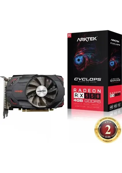 Arktek Radeon RX 550 4GB