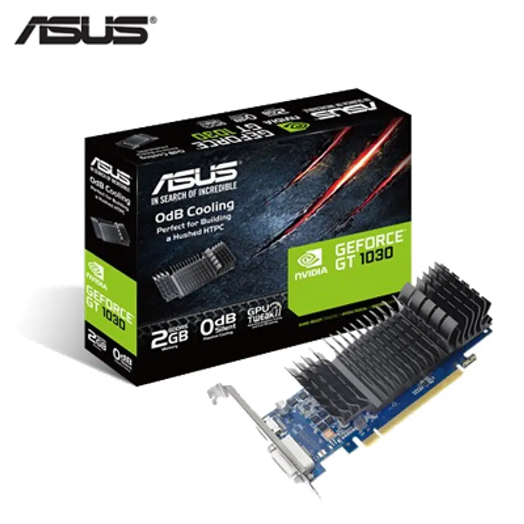 ASUS GeForce GT 1030 SL 2G BRK 2GB OC Low Profile
