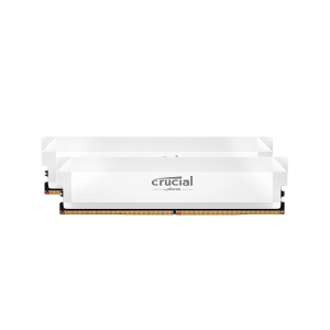 Crucial Pro White 64GB 2x32GB DDR5 6000MHz CL40 Intel XMP AMD EXPO CP2K32G60C40U5W