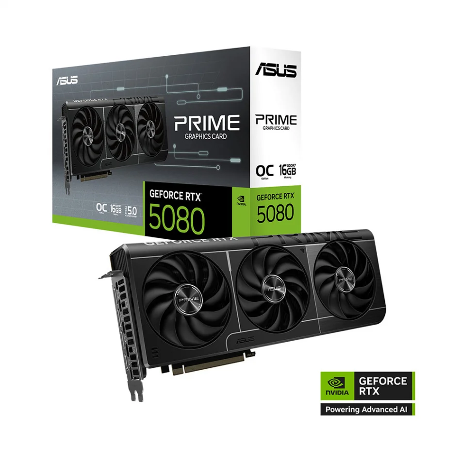 ASUS PRIME GeForce RTX 5080 16GB OC Edition