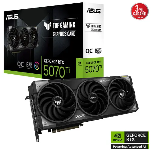 ASUS TUF Gaming GeForce RTX 5070 Ti 16GB OC Edition - (O16G)