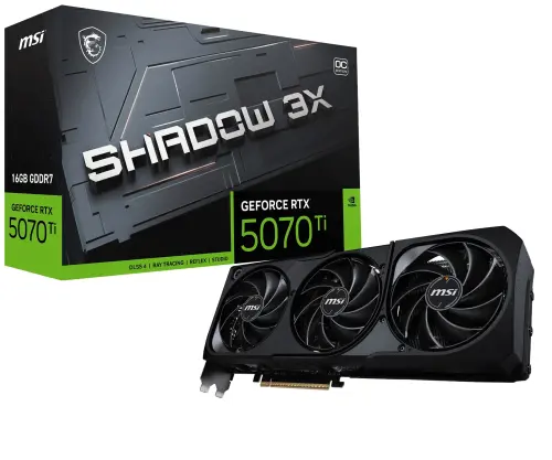 MSI GeForce RTX 5070 Ti Shadow 3X 16G OC
