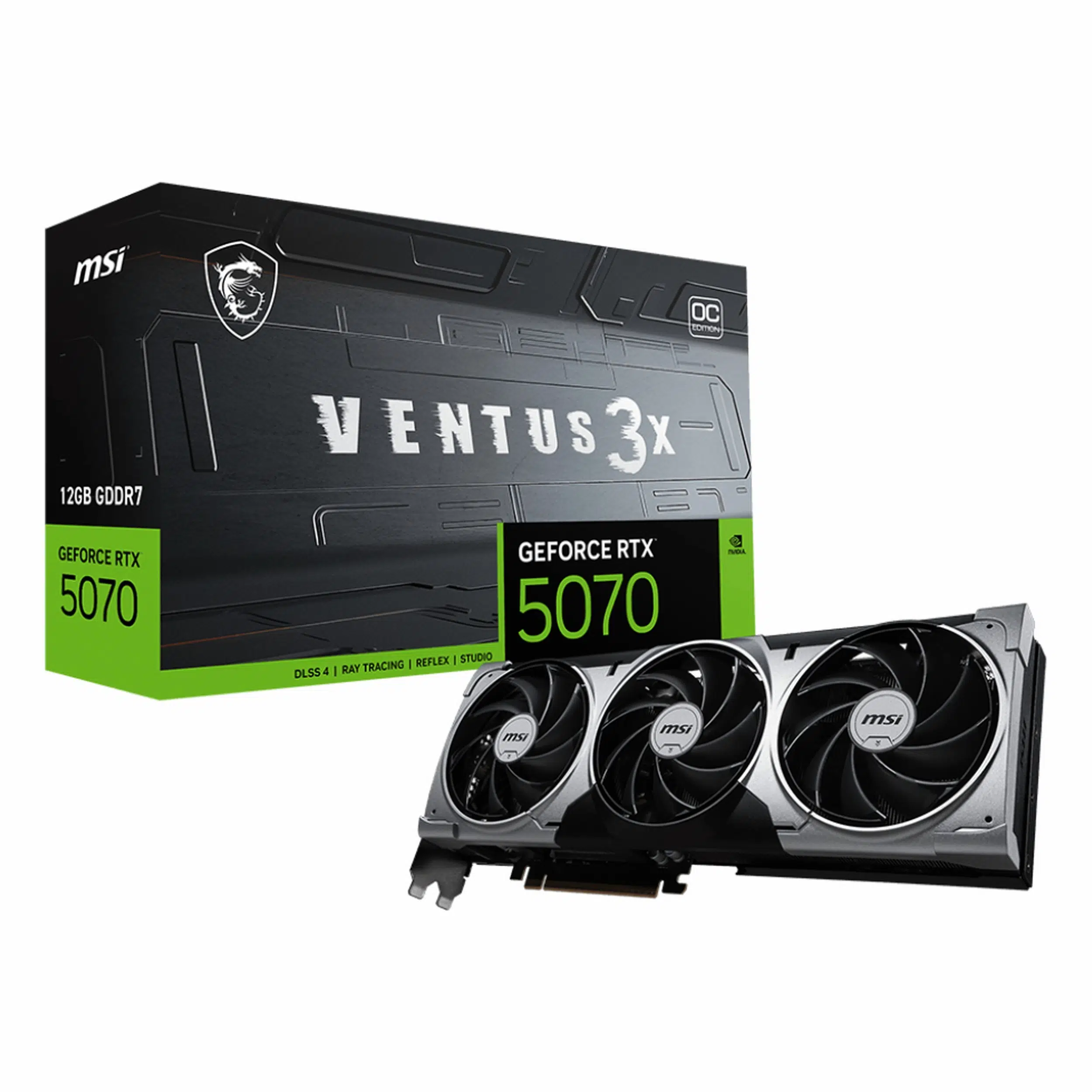 MSI GeForce RTX 5070 Ventus 3X OC 12G