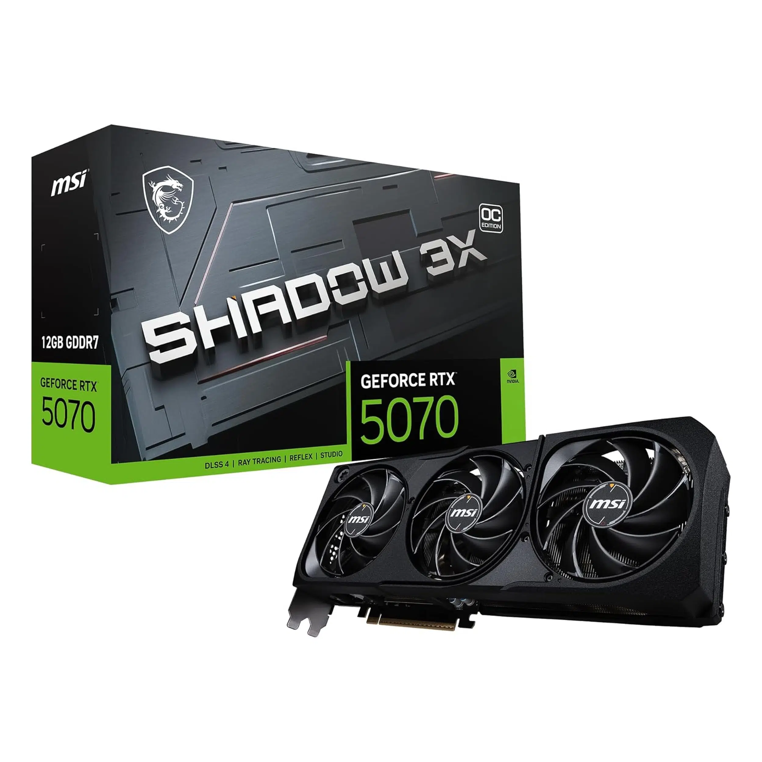 MSI GeForce RTX 5070 Shadow 3X OC 12G