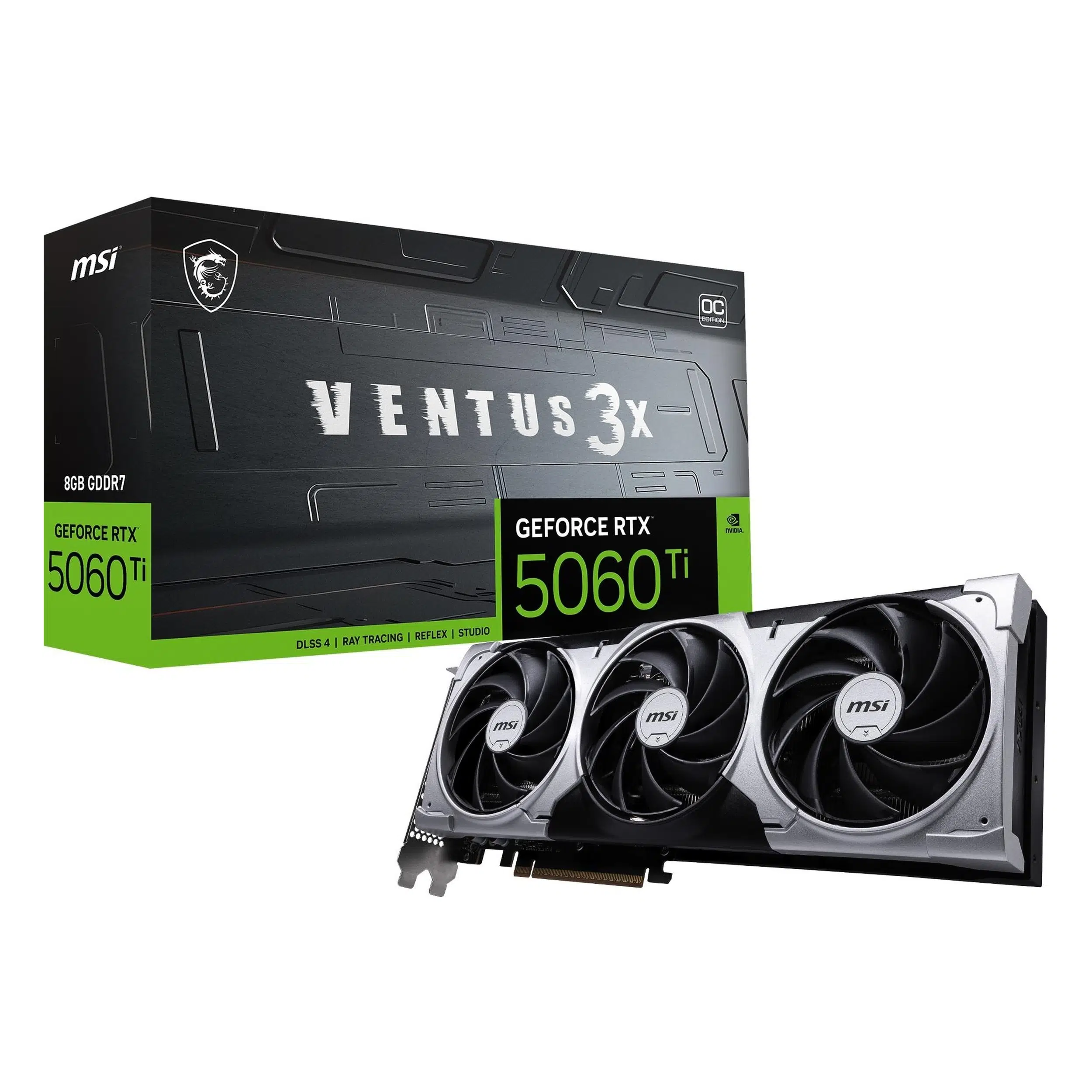 MSI GeForce RTX 5060 Ti Ventus 3X OC 8G
