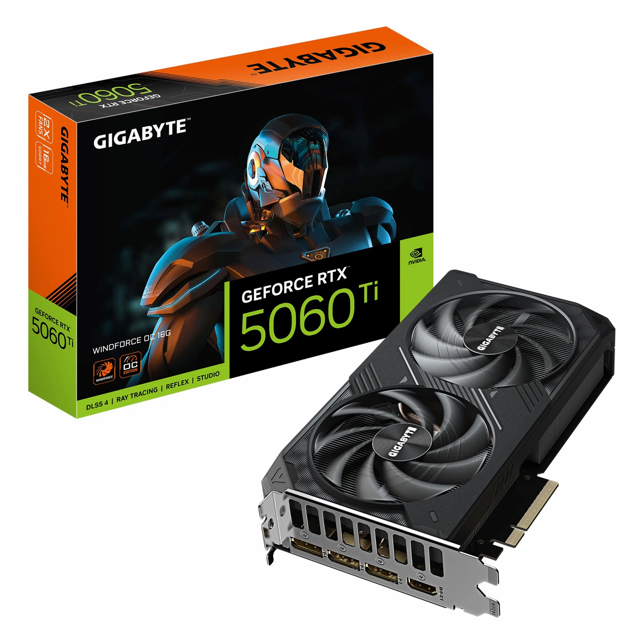 Gigabyte GeForce RTX 5060 Ti Windforce OC 16GB