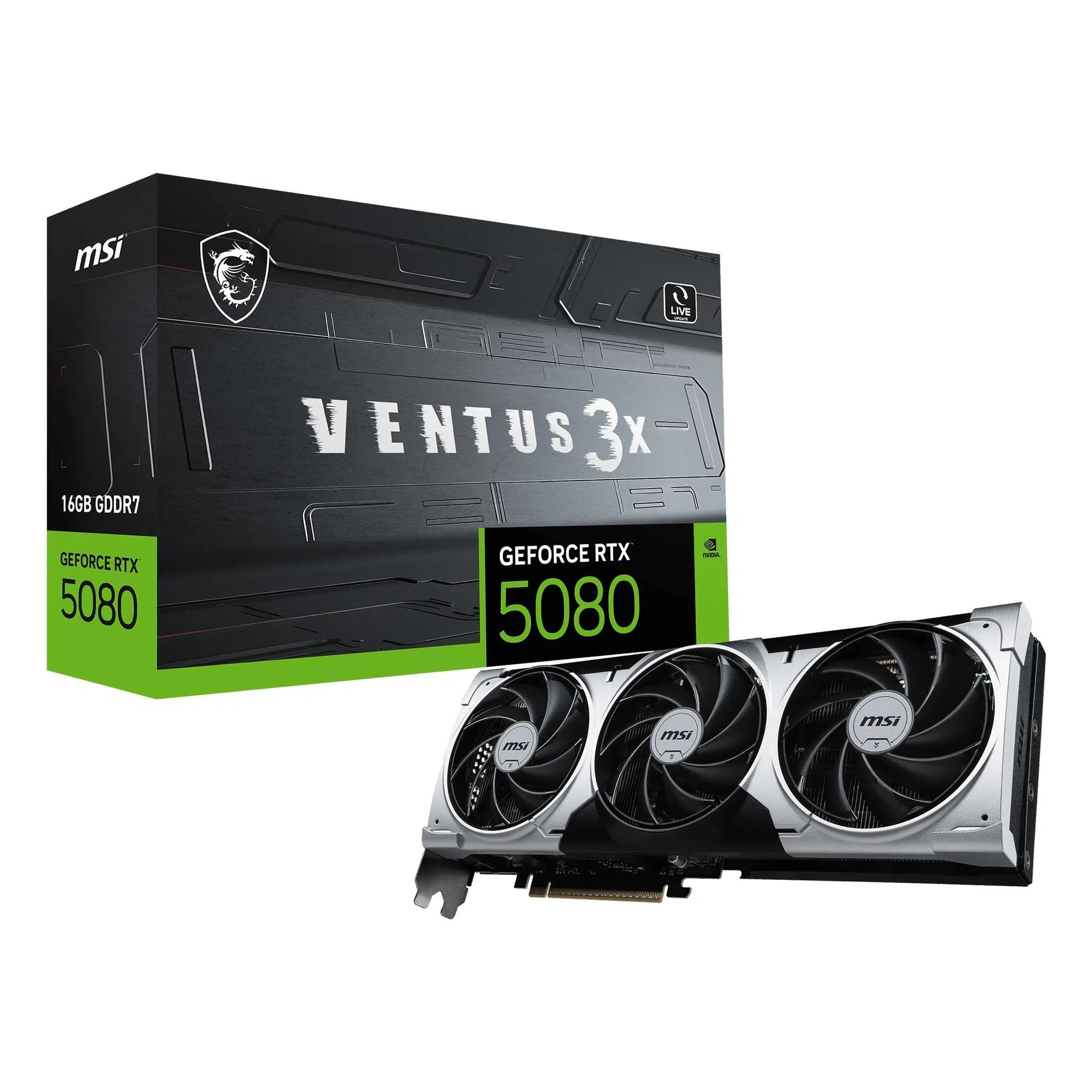 MSI GeForce RTX 5080 Ventus 3X Plus 16GB