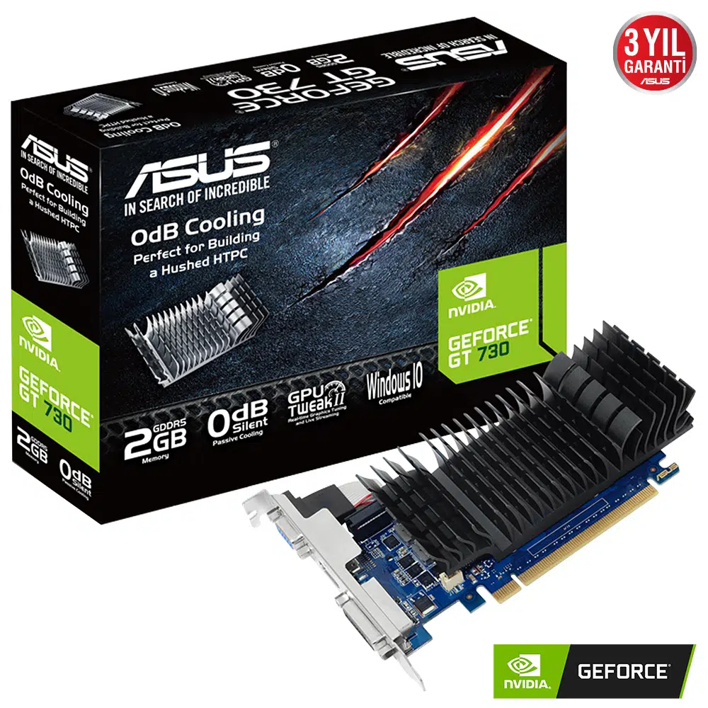 ASUS GeForce GT730 GT730-SL-2GD5-BRK 2GB