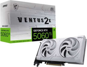 MSI GeForce RTX 5060 Ti Ventus 2X OC White Plus 8G