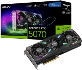 PNY GeForce RTX 5070 12GB OC RGB VCG507012TFXXPB1-O