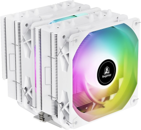 Segotep FZ6 Pro Beyaz 2x120mm Kule Tipi İşlemci Soğutucu (LGA 1851 ve AM5, AM4 Uyumlu)
