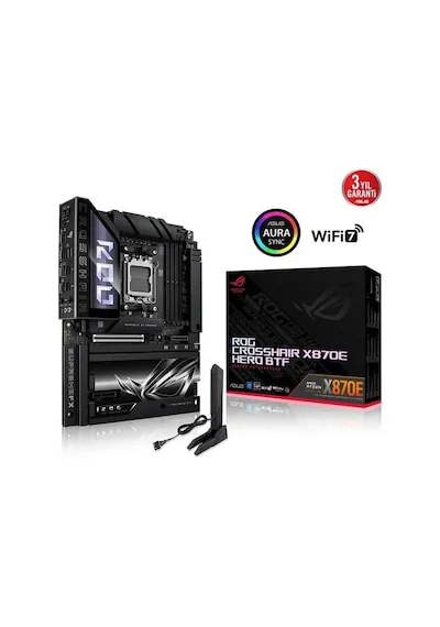 ASUS ROG CROSSHAIR X870E HERO BTF DDR5 WIFI 7 AURA RGB